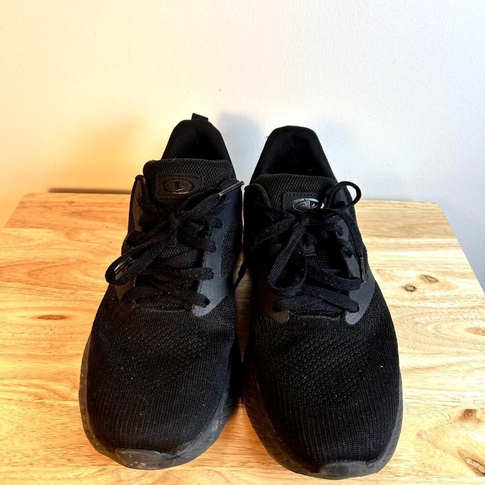 Athletic Works Mens Running Shoes Size 10W Black Athletic Sneakers MNAW44AC004L - Picture 6 of 8